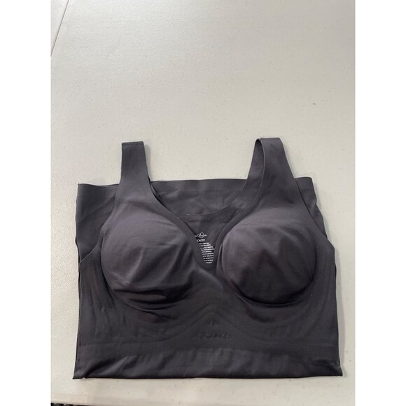 Rhonda Shear Gel Tank Size XS Additional Back Support Black Intimate Underwear - Picture 4 of 6